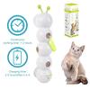Caterpillar Interactive Cat Toy Motion Activated Teasing Cat Toy with Tail Automatic Cat Toy for Bored Indoor Cats