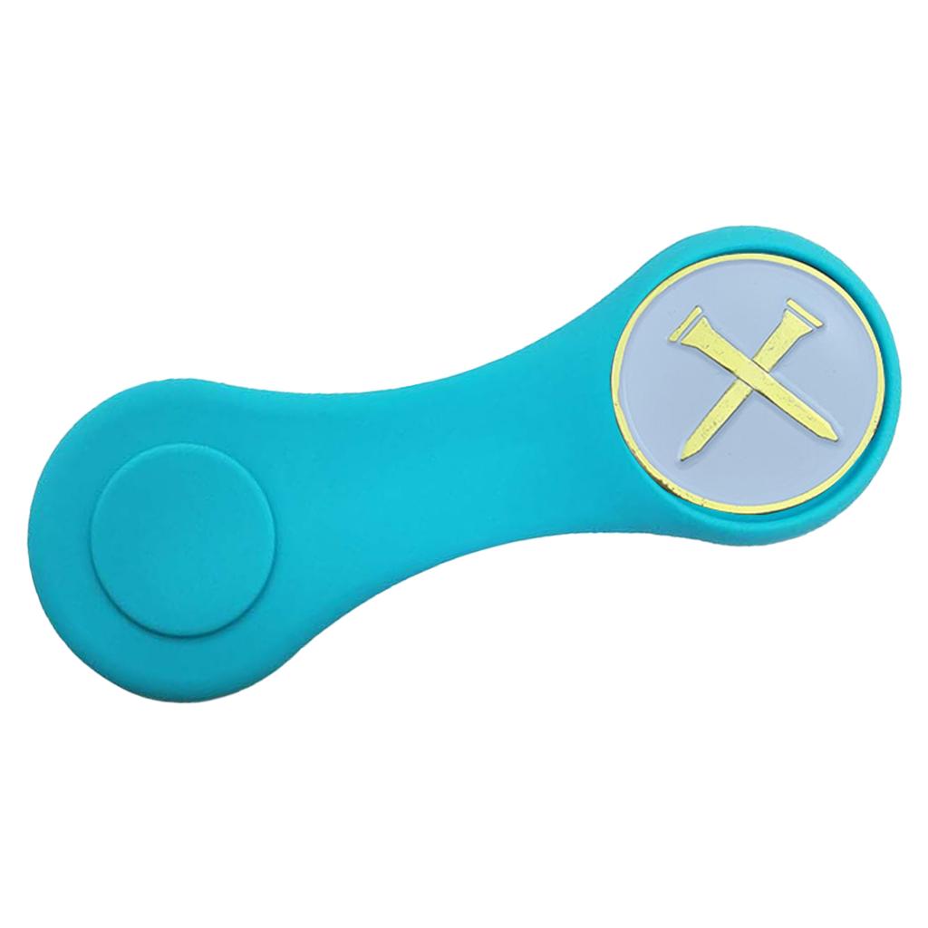 Silicone Golf Ball Marker Hat Clip Replacement Magnetic Silicone Golf Ball Marker Holder for Position Calibrating