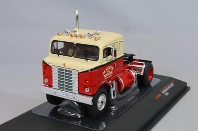 Ixomodel B Kenworth Bullnose 50 Scale Model 64TR008 Red/Cream 1/64