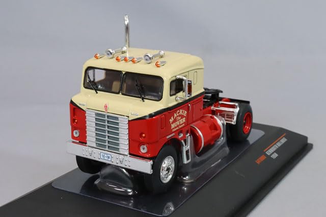 

Ixomodel B Kenworth Bullnose 50 Масштабная модель 64TR008 Красно-кремовый 1/64