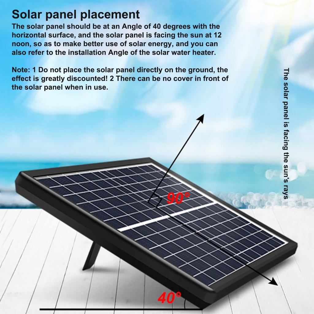Solar Water Pump 12V Circulating Fish Pond Filtration Oxygen Submersible Pumps For Outdoor Fish Tank Water Reservoir