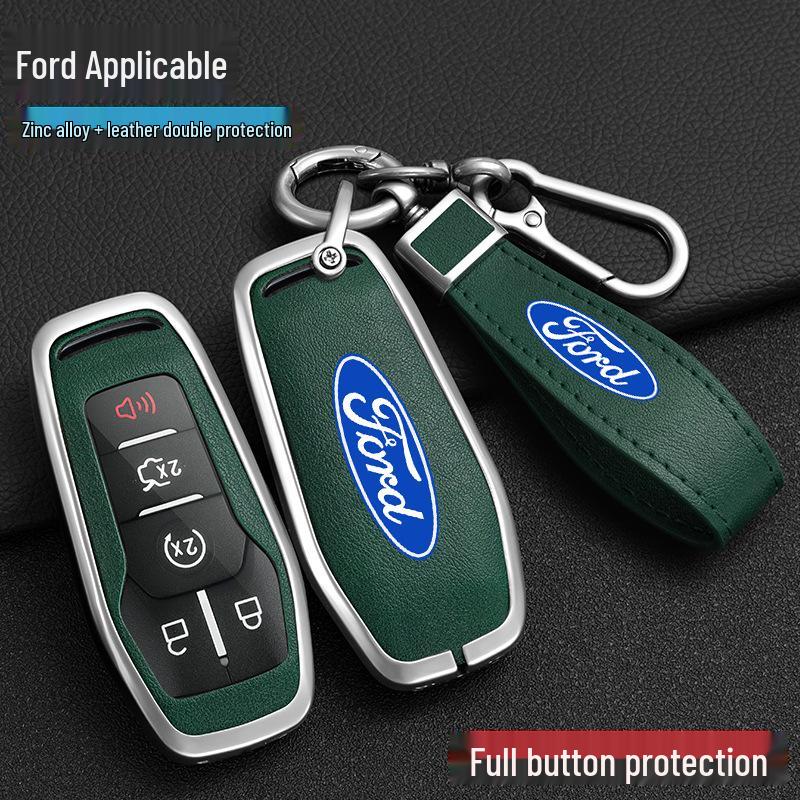Ford Taurus Key Case for 2015-2017 Explorer Mustang - Metal Shell with Buckle