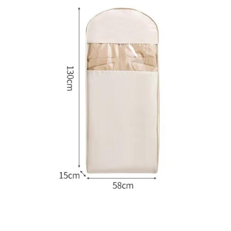 Clothing Compression Storage Bag Dust Hanging Organizer Bag Wardrobe Organizer Down Jacket Overcoat Suit Storage Bags Save Space