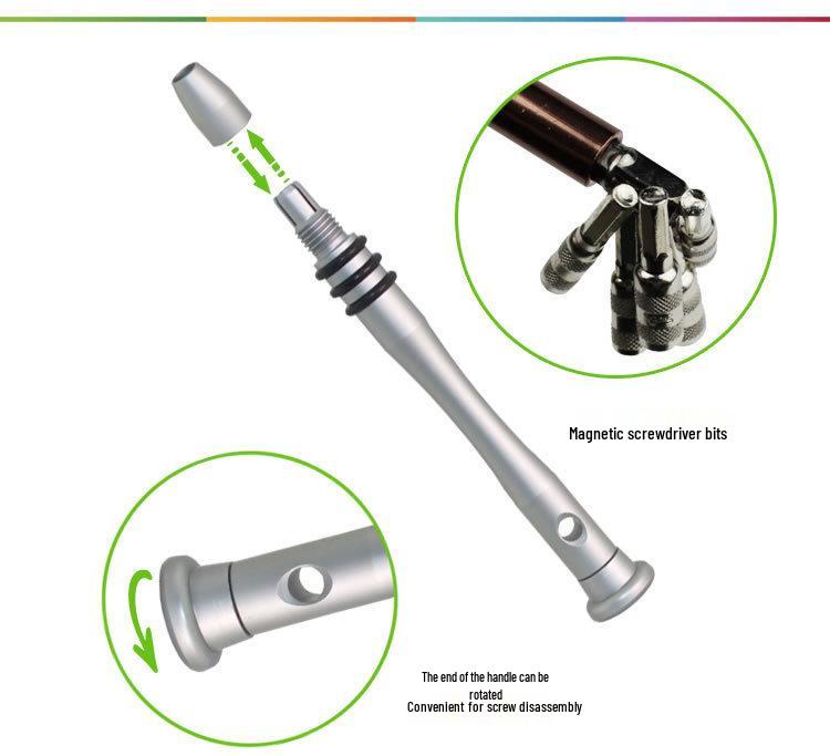 60-in-1 Screwdriver Set: Phillips, Flathead, Torx for Mobile Phones, Computers, Home Repair