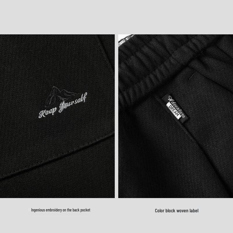 HLA Men's Tapered Ankle Casual Pants