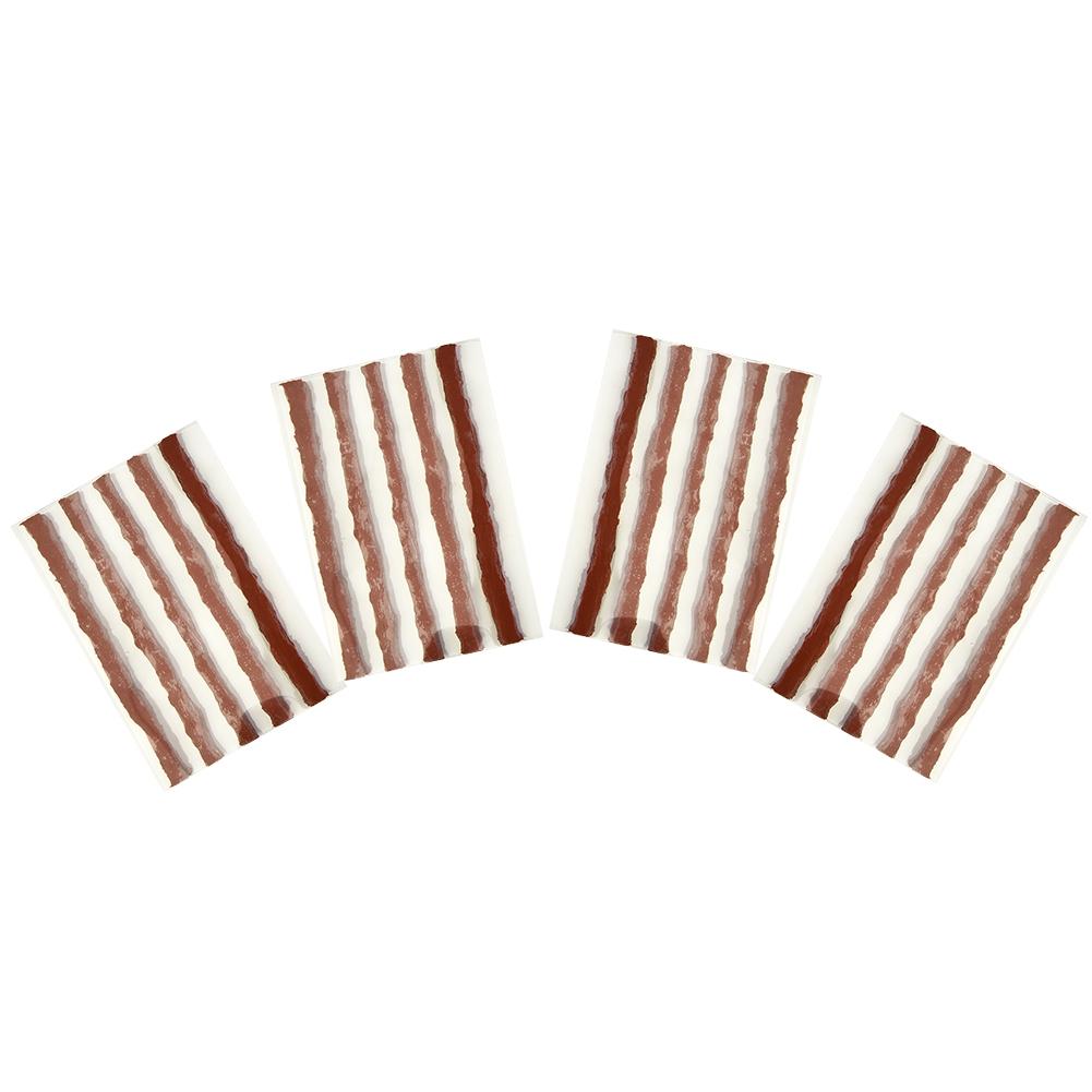 Tire Repair Plugs Kit Maintenance Tubeless Patch Self Adhesive 10cm/4 Inches