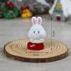 Christmas Resin Decorative ItemsMini Little Rabbits and Cute Cartoon Animals for Decoration and Landscaping