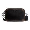 Camera 23 Logo Leather Crossbody Bag Medium Unisex Bags Black CEO41-Y4B