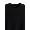 H M TexTured T sHirT Regular fiT Black