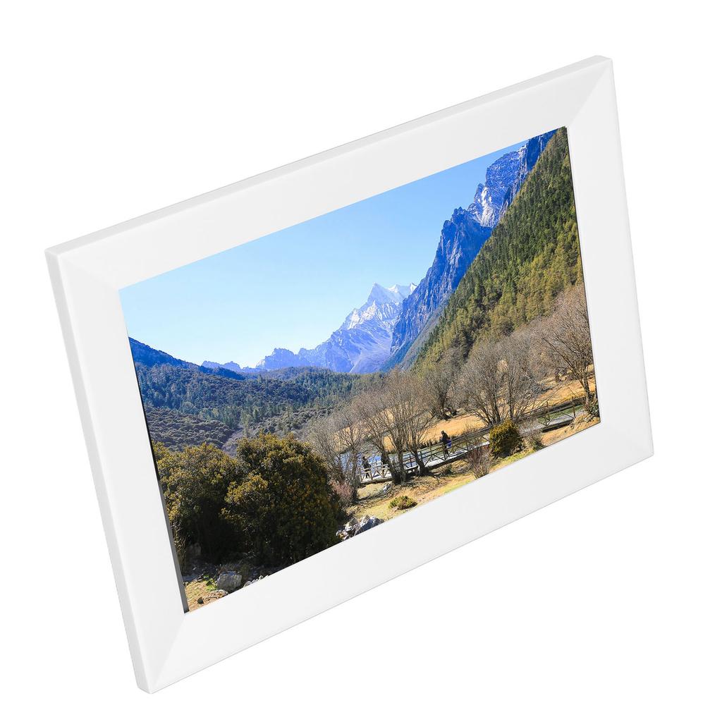 Digital Photo Frame 10.1 Inch Touch Screen Support APP Sharing WiFi Electronic Picture Frame with