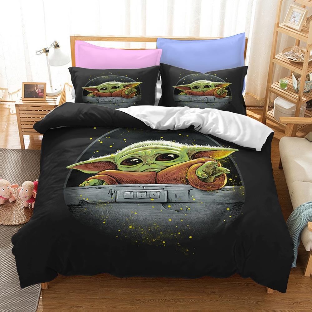 

Bedding Kit Yoda Master Series Size Three-Piece Quilt Cover Full203cmx228cm