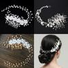 Fashion Pearl Hair Comb Vintage Flower Hair Comb Bridal Hair Accessories  Engagement Party
