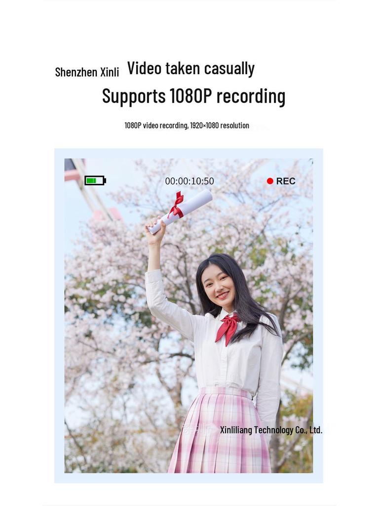 2024 სტუდენტისა და ახალგაზრდის პორტატული ორმაგი HD ციფრული კამერა