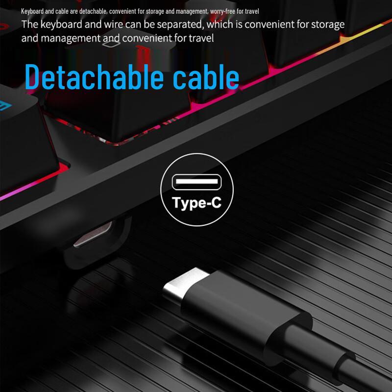 Zero Point Pact RGB Mechanical Gaming Keyboard