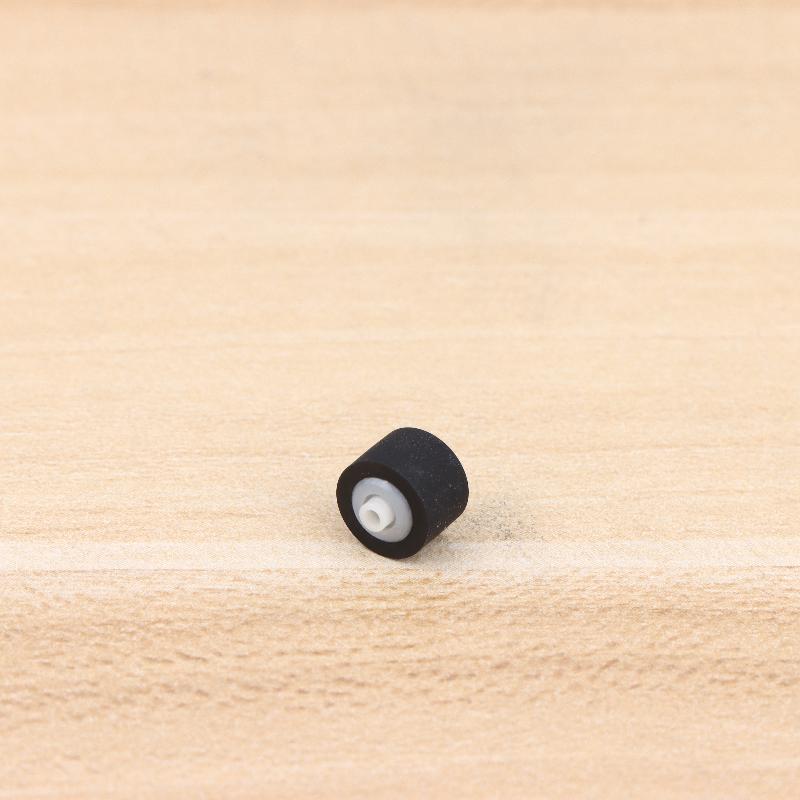 2Pcs 7X5.5X4.5X1.2Mm Walkman Tape Drives Pinch Roller Tape Recorder Cassette Player Press Rubber Belt Wheel Pulley