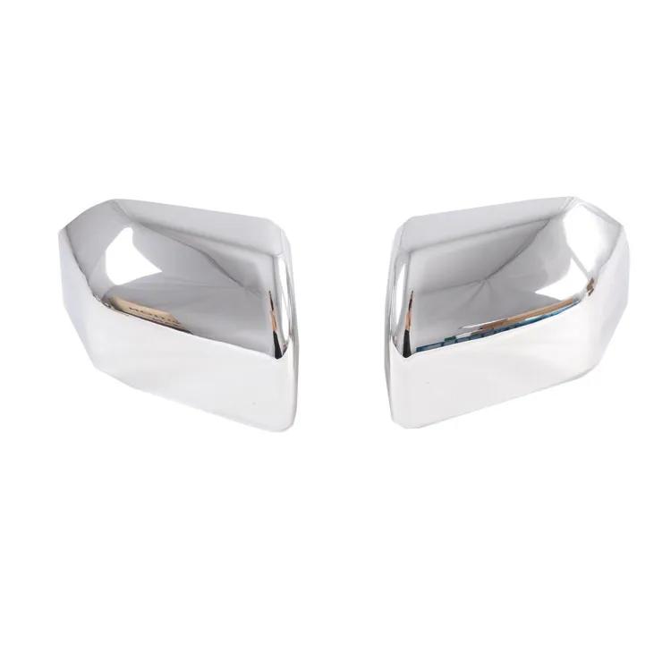 

For Ford F150 2015 2016 2017 2018 Raptor Car Rearview Side Mirror Cover Wing Cap Exterior Door Housing Shell Trim серебряный