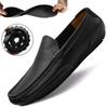 Moda Casual Slip on Formal Mocasines Hombre Mocasines Italianos Negro Masculino Zapatos de Conducir Zapatillas Zapatos Talla Grande Cuero Hombre Lujo Moderno