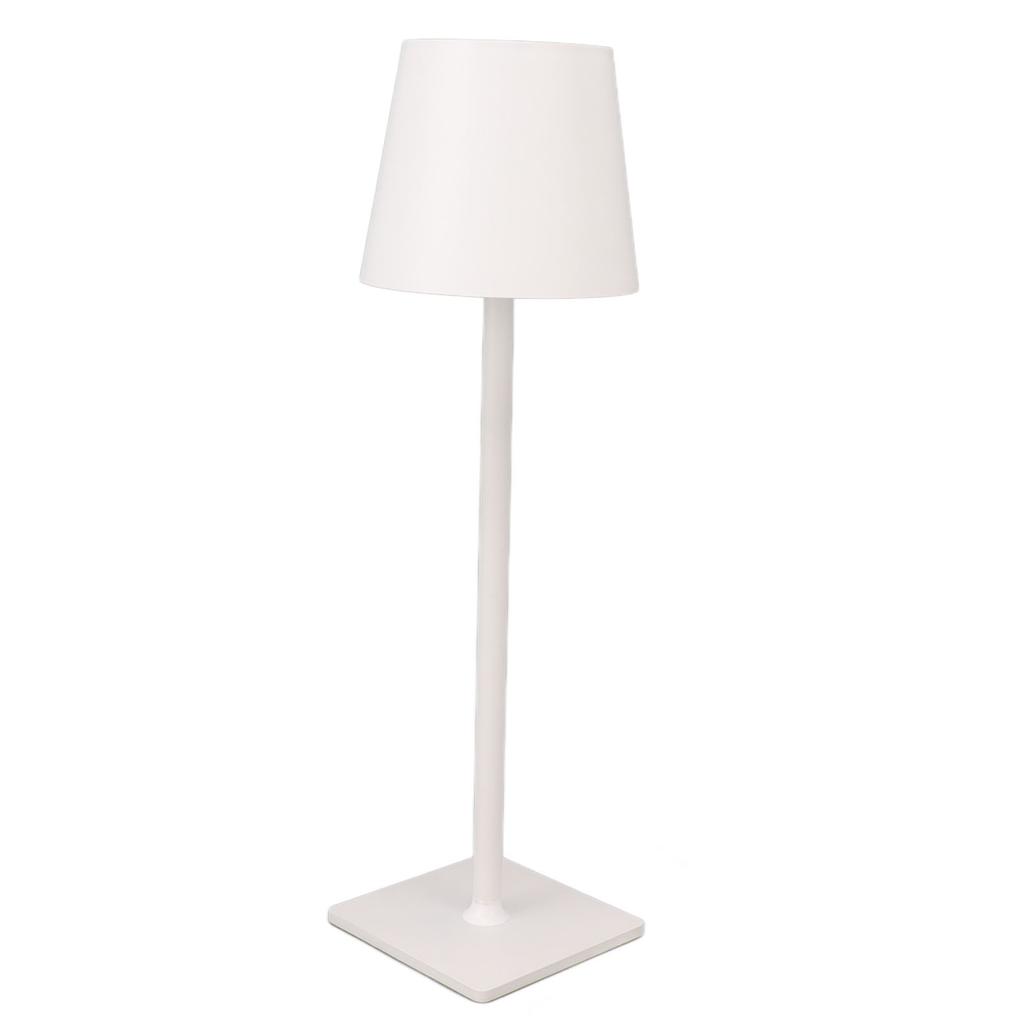 LED Desk Lamp Simple Metal Texture 3 Color Modes Dimmable Tap Control Eye Protection Table Lamp for Bedside Office White