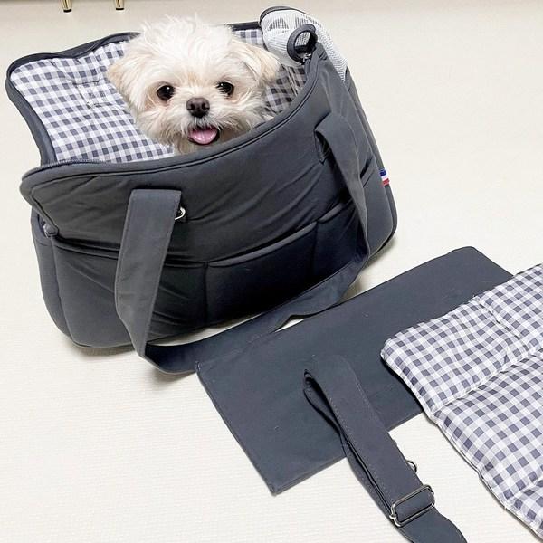 Dog Farm Eco-friendly Dog Mobile Walking Bag Slingback Carrier, Korean Pet Shampoo