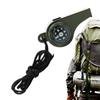 Survival Whistle with compass Thermometer for camping High Decibel Safety Whistle Referee Cheerleading Whistle for camping