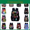 Critters Nightmare Backpack Printing Cartoon Game Student High Rucksack Capacity