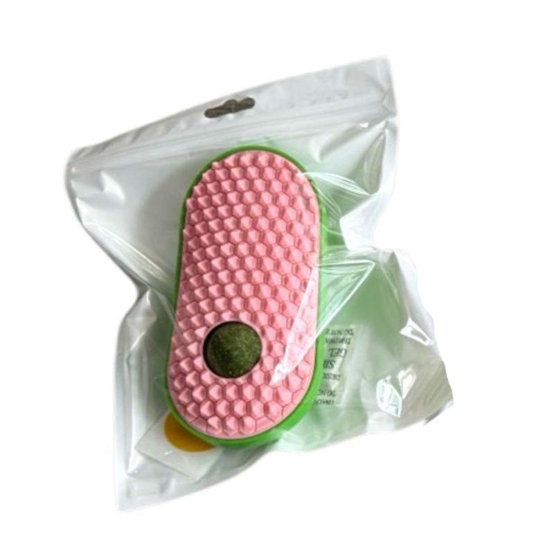 Cats Self Groomers Toy Indoor Kitten for Shedding Wall Sofa Massager