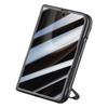 Integrated Privacy Tempered Glass Magnetic Phone Case, Full Hinge Protection with Wrist Strap & 360° Rotating Ring Holder For iPhone Duo Fold