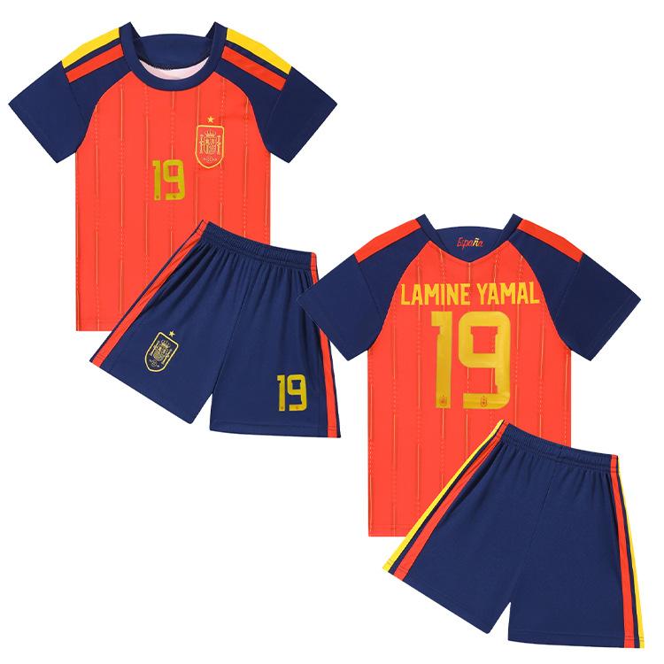 24-25 Portugal Away No. 7 Club Football Jersey Children'S Clothing Adult Set