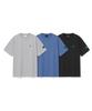 BEENTRILL Green Label Sleeve Pocket Comfort Fit Short Sleeve T-Shirt (Light Gray)