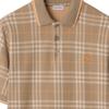 Burberry Checked Cotton Polo Shirt 81101021