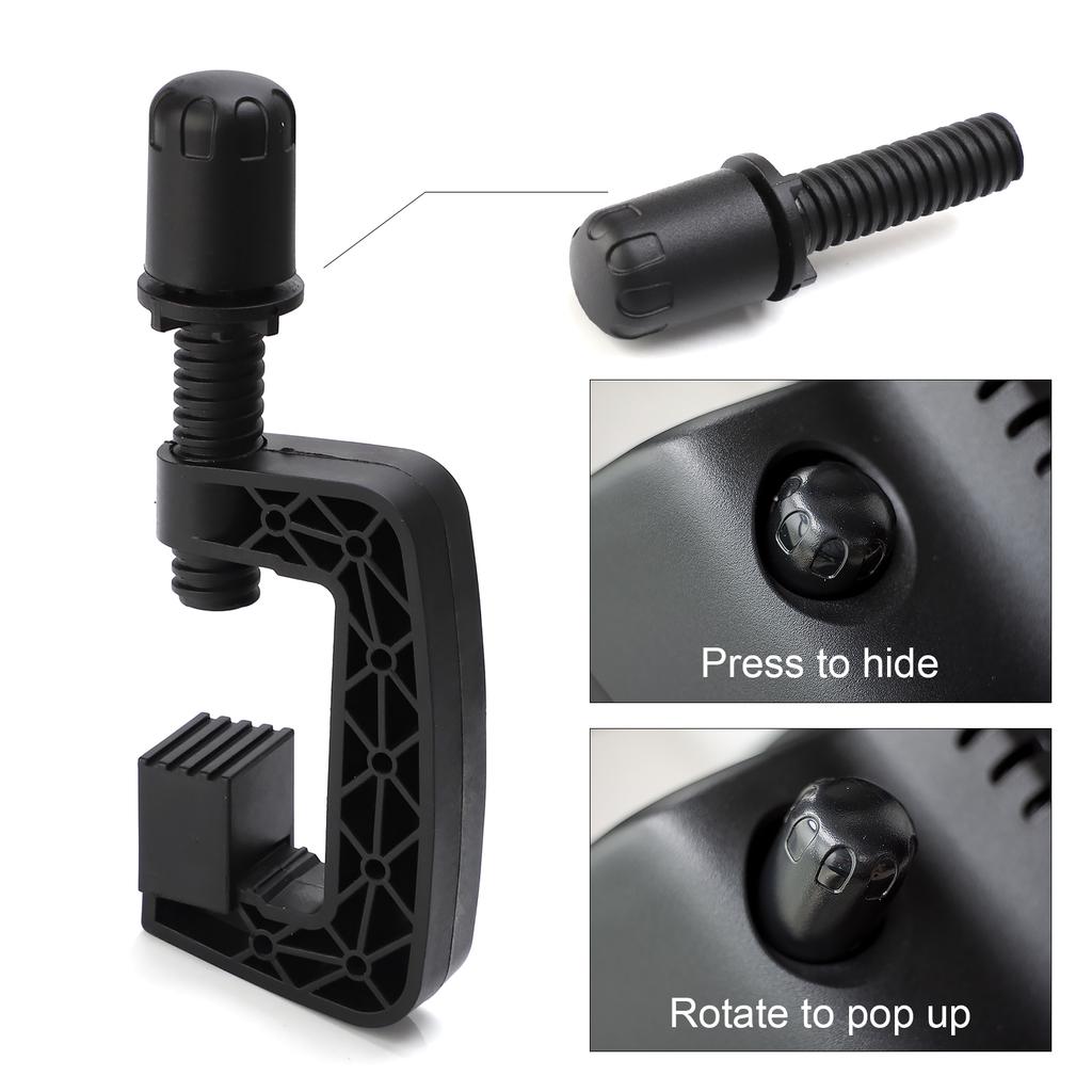 Black Steering Wheel System Fixing Clamp For Logitech G25 G27 G29 G920 G923 Driving Force GT Steering Wheel Systems