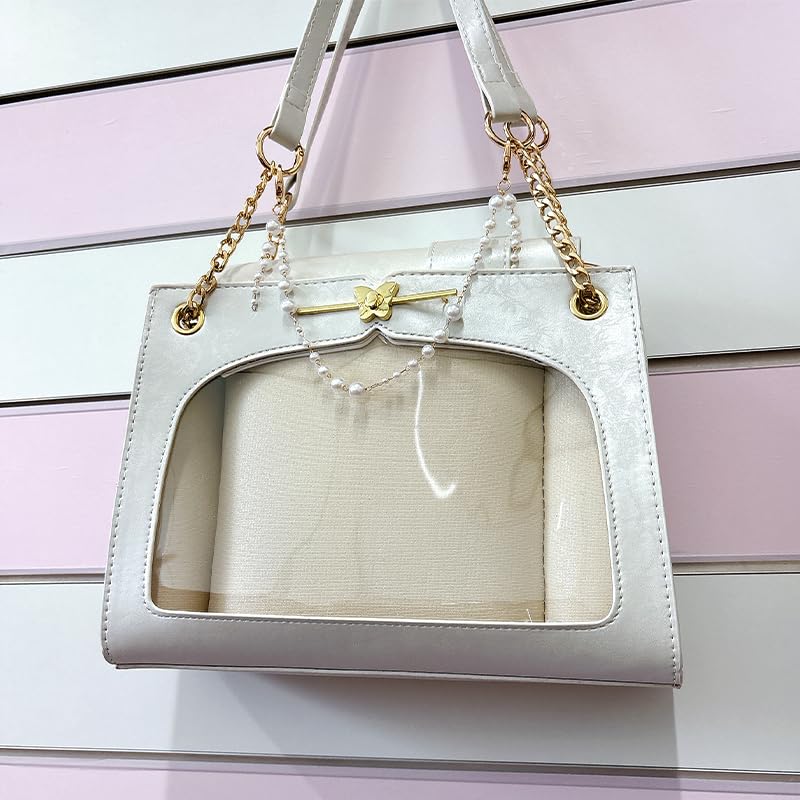 Ita Bag with Butterfly White [Ugou Xiaopu] Decoration, [Used]