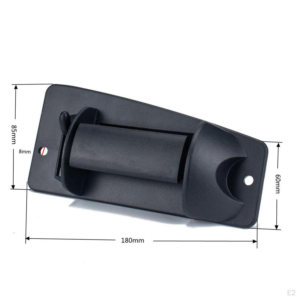 Outside Handle for Door 15758171 Rear Right Grab 1500 2500 3500 Classic ,Black
