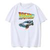 Men's Summer T-Shirt Fashion Solid Color Printed Short Sleeve Casual Hip Hop Versatile Men's Summer Top