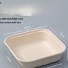 ZISIZ Disposable Oval Paper Trays/Bowls