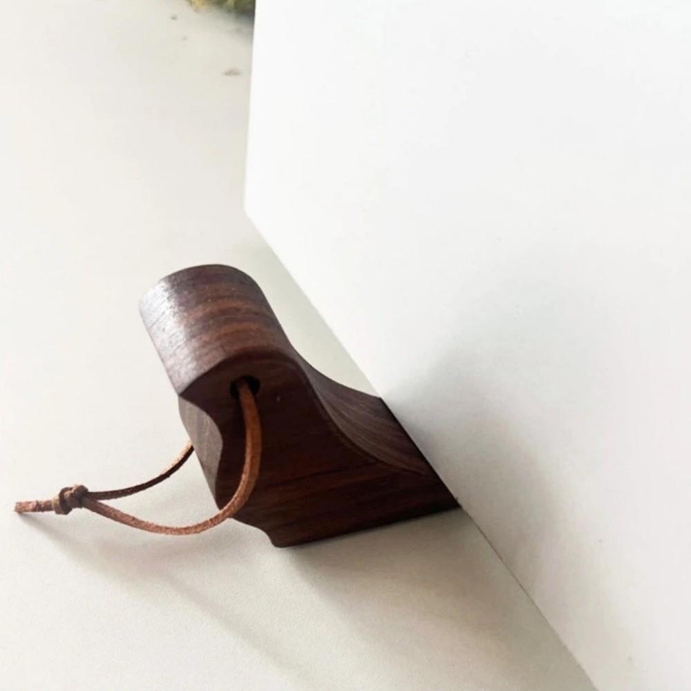 Creative Wooden Door Holder Bird Shape Windproof Door Wedge Door Suction Door Stopper Wall Protector Office