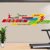 Gym 3D Stereo Wall Art Sticker