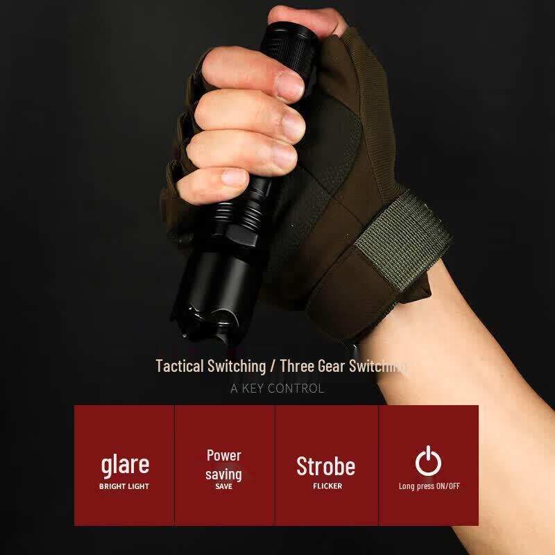 SUPERFIRE C2 USB Rechargeable LED Flashlight