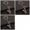 Saxophone Metal Keyring Mini Toys Car Pendant Trend Mini Instruments Keychain  Friends