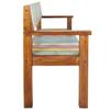 VidaXL Entrance Bench Hallway Bench Living Room Furniture Living Room Bench Living Room Furniture Interior 115 Cm Wood 326182