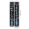 Banner de Halloween Ușă agățată Semne creative, ușoare, pentru interior, în aer liber, pentru verandă, pentru curtea cluburilor