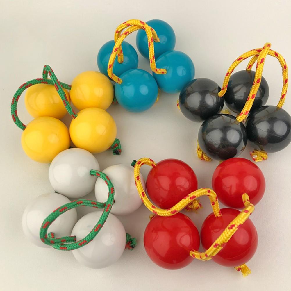 1Pair Asalato African Shakers Rattle Rhythm Percussion Fingertip Ball Instrument