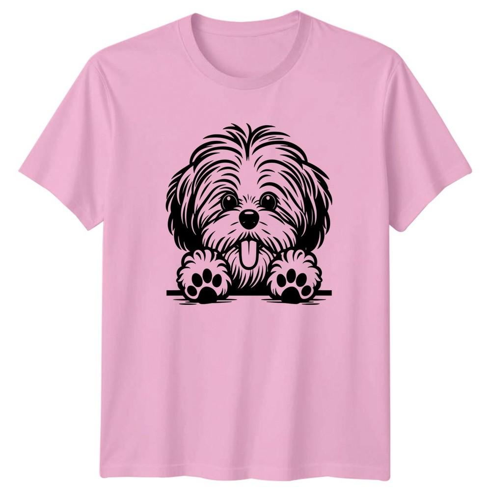 Shih Tzu Puppy Dog Animals Unisexs TShirt Unisexs Tee Graphic Unisex Top