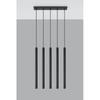 PASTELO 5 Black Hanging Lamp