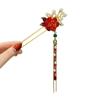 Classic Chinese Headwear Vintage Hanfu Hairpin Hair Ornaments Pendant Hair Stick  Women