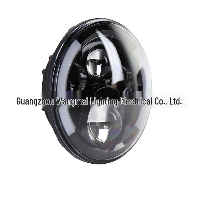 Universal 50W 7-inch LED Headlight for Harley-Davidson and Wrangler Motorcycles