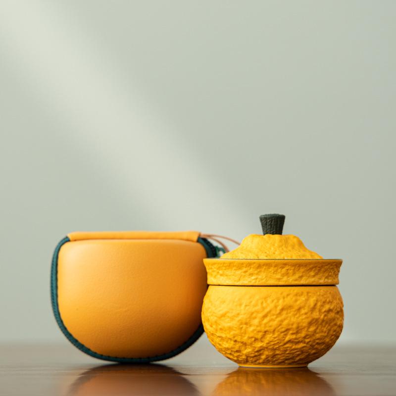 

Чайный набор «Удача Процветание Путешествия»: Одинарный портативный стакан быстрого приготовления для использования на открытом воздухе, в кемпинге или на рабочем месте.