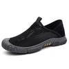 Fashion Comfy Male Walking Loafers Breathable Mens Casual Shoes New Summer Mesh Shoes Comfortable Walking Shoes Light Soft Sole Sneakers
