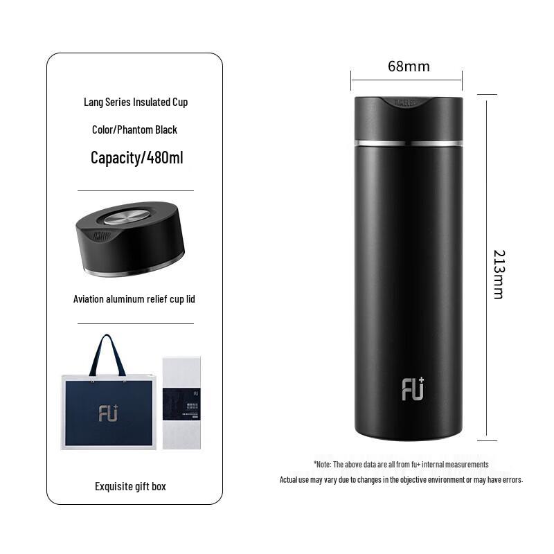 FUGUANG FU+ Lang Series 316 Stainless Steel Insulated Travel Mug
