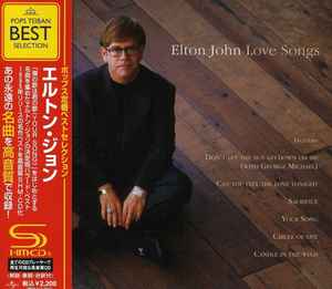 CD ELTON JOHN  Love Songs SHMCD UICY8169  2009 Japan Obi Rock